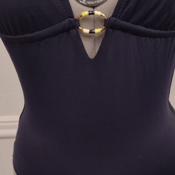 J. Crew Black Halter One-Piece Swimsuit - Picture 5 of 9